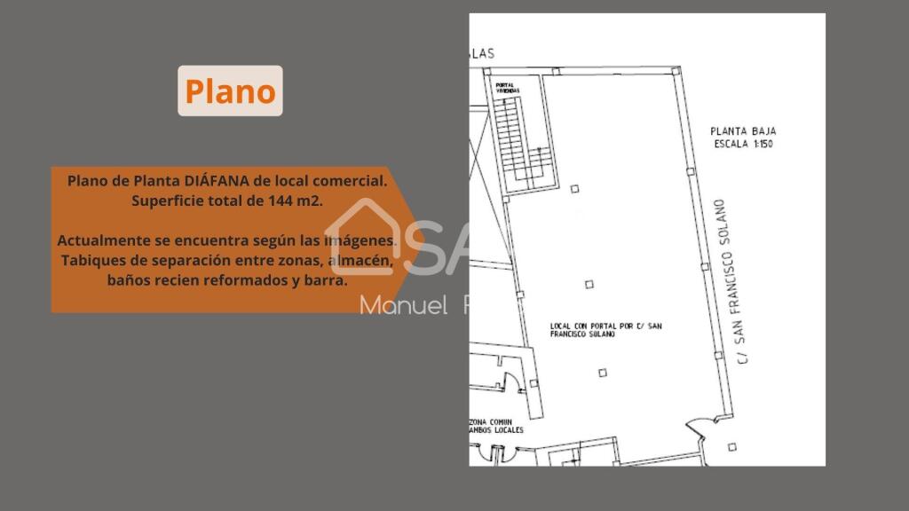 Imagen 3 de ¡¡ Local comercial DE 144 M2 en pleno CENTRO !!