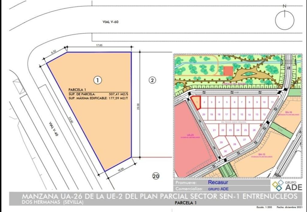 terreno urbano en Entrenúcleos