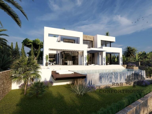 Imagen 1 de Exclusiva Villa en Benissa con Piscina Infinita y Vistas al Mar