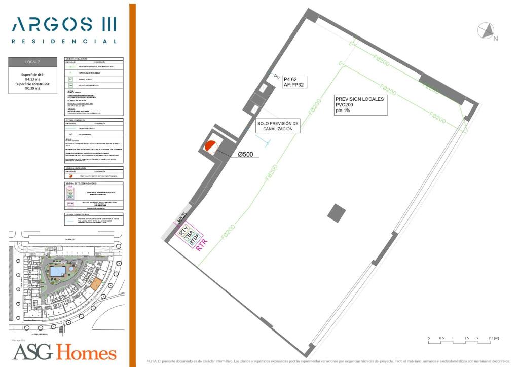 fantástico  local comercial en Residencial Argos III