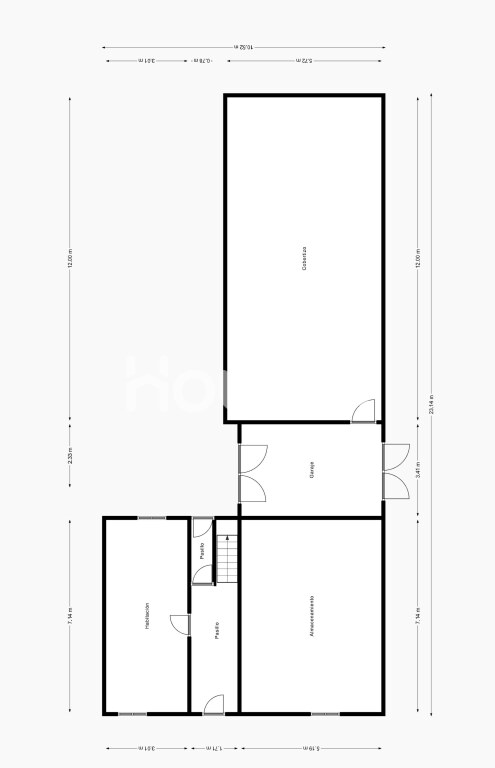 Imagen 1 de Casa en venta de 200 m² Carretera los Bayos