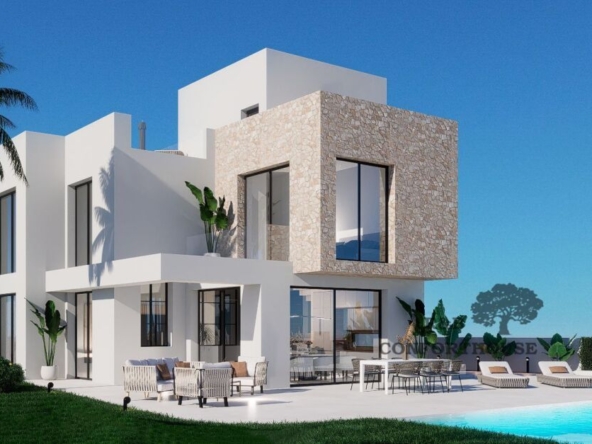 Imagen 1 de Villas de obra nueva situados en Balcon de Finestrat