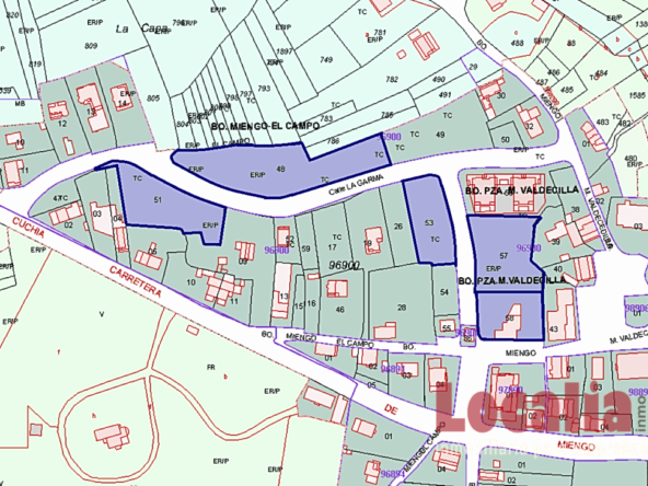 Imagen 1 de Conjunto de 5 suelos urbanos edificables (Miengo).