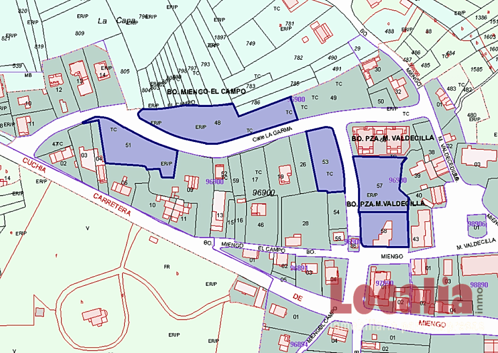 Imagen 1 de Conjunto de 5 suelos urbanos edificables (Miengo).