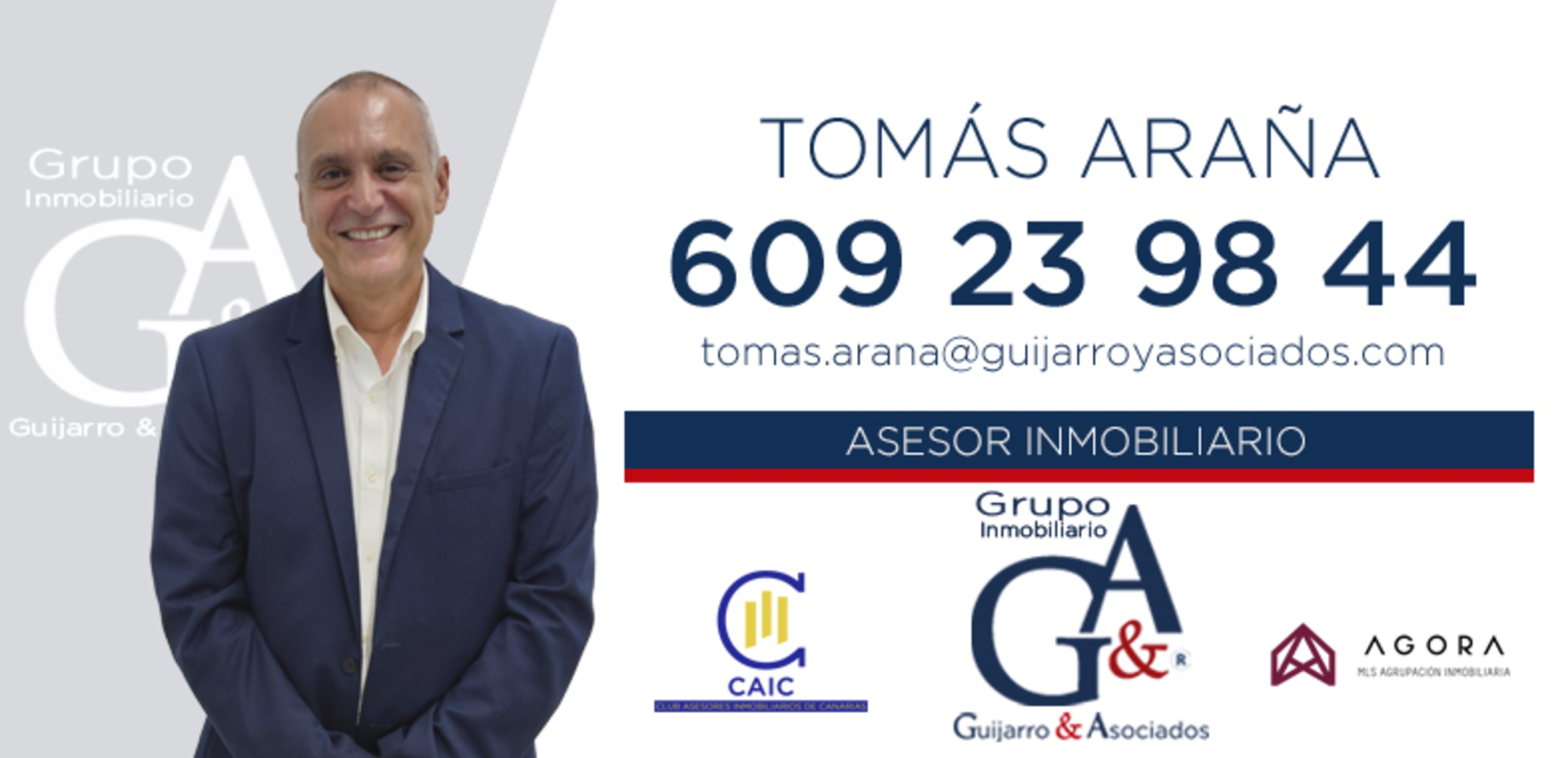 Logotipo de Asesor Dependiente Asociado Inmobiliaria Guijarro & Asociados - El Club del Propietario Logotipo de Asesor Dependiente Asociado Inmobiliaria Guijarro & Asociados
