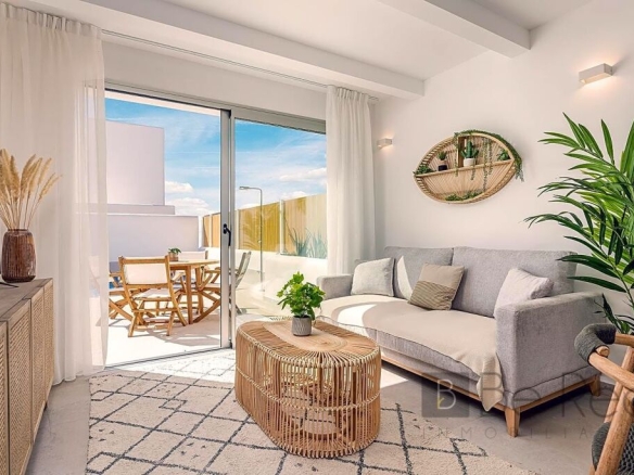 Imagen 2 de ¡OBRA NUEVA! CHALETS ADOSADOS ESTILO IBICENCO CON PISCINA PRIVADA EN LOS ALCÁZAREZ