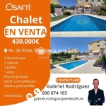 ¡Gran chalet en venta junto al Centro Comercial El Faro, Badajoz! (Zona Av. de Elvas) por 430000€