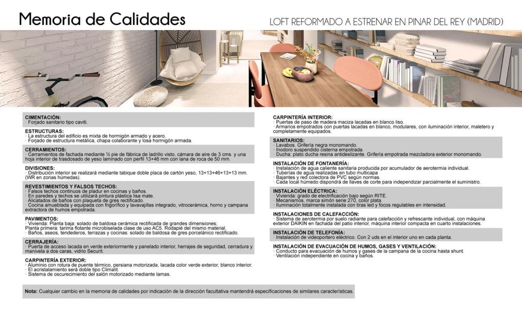 Imagen 3 de EN VENTA LOFT REFORMADO A ESTRENAR EN PINAR DEL REY (MADRID)