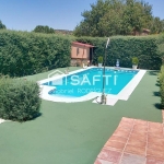 Parcela de recreo con vivienda y piscina privada en Valverde de Leganés (a solo 12 minutos de Badajoz) por 165000€