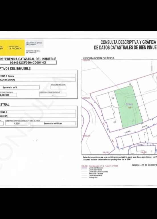 Imagen 4 de Solar urbano en Venta en Alforja Tarragona