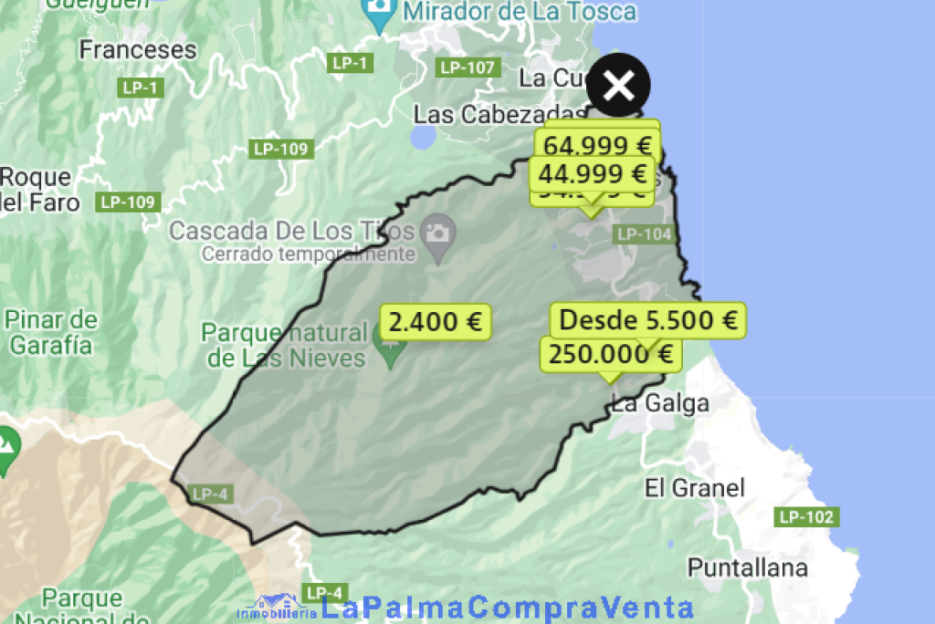 Imagen 4 de Solar urbano en Venta en San Andres Y Sauces Santa Cruz de Tenerife