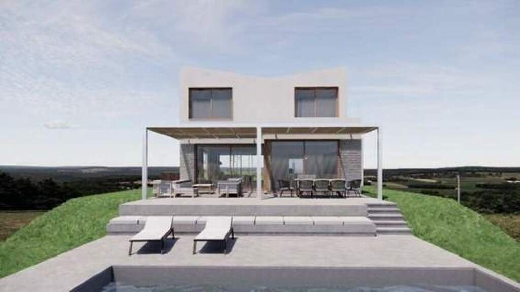 Imagen 2 de Casa de obra nueva en parcela de 990m² totalmente plana