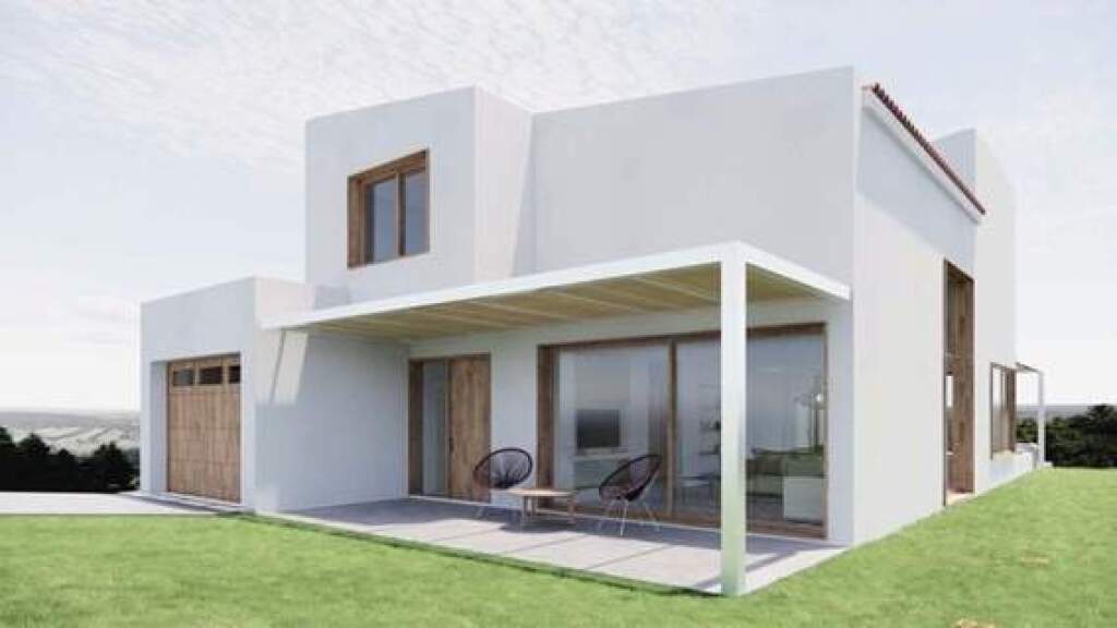 Imagen 3 de Casa de obra nueva en parcela de 990m² totalmente plana