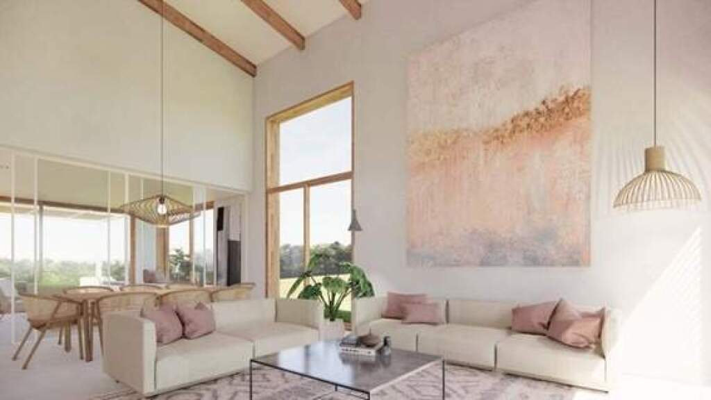Imagen 4 de Casa de obra nueva en parcela de 990m² totalmente plana