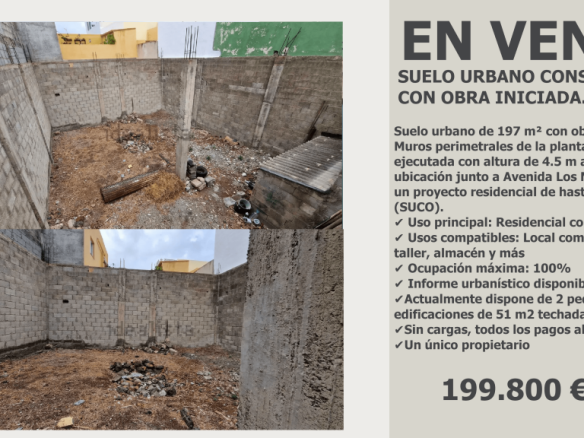 Imagen 3 de Solar urbano en Venta en Santa Cruz De Tenerife Santa Cruz de Tenerife