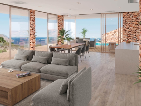 Imagen 2 de Casa-Chalet de Obra Nueva en Venta en Altea Hills Alicante