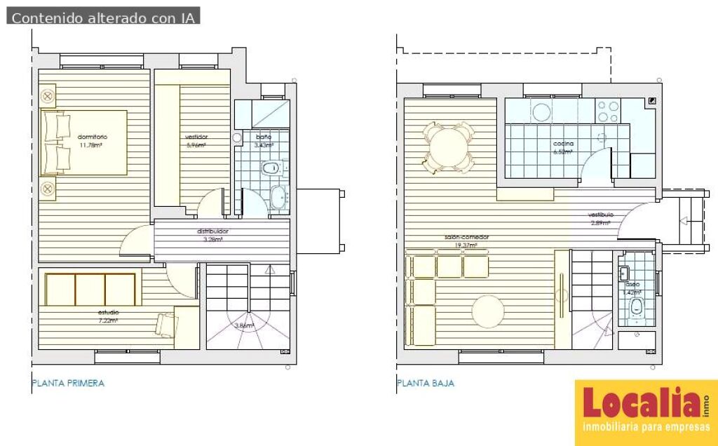 Imagen 4 de Chalet dúplex con jardín en Argomilla de Cayón