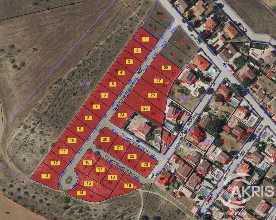 Imagen 2 de Conjunto de 28 parcelas urbanas en Casarrubios del Monte