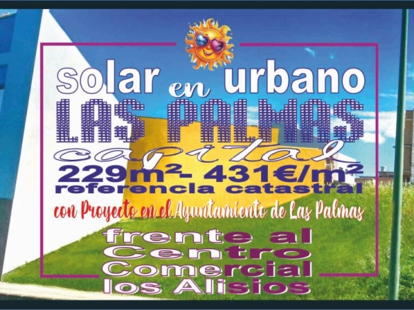 Imagen 1 de Solar urbano en Venta en Palmas De Gran Canaria