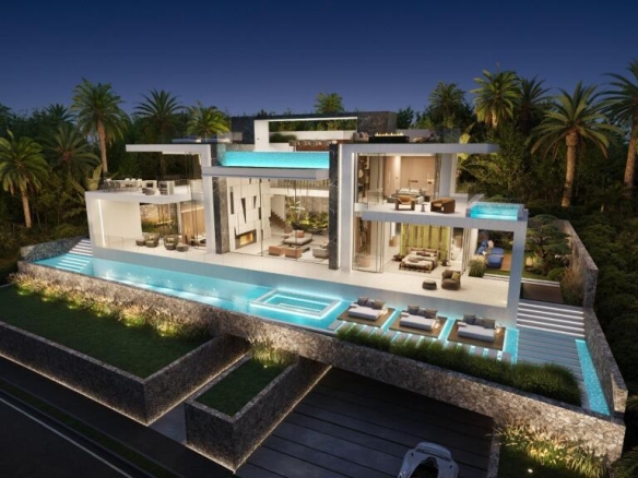 en primera línea de Abama Golf