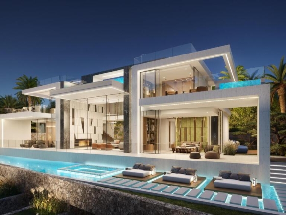 en primera línea de Abama Golf