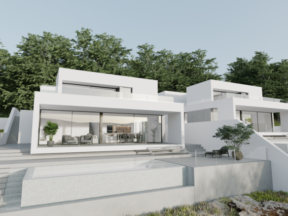 Imagen 1 de Casa-Chalet de Obra Nueva en Venta en Els Massos De Coma Ruga Tarragona COMARRUGA PARK