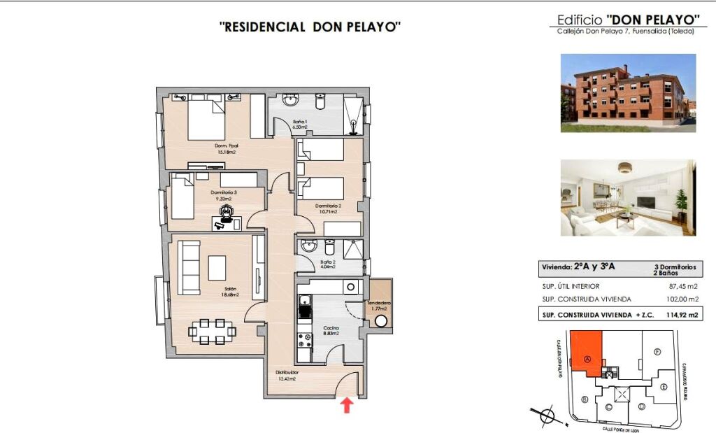 Imagen 2 de PISOS EN FUENSALIDA