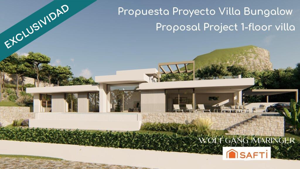 Imagen 3 de Se ofrece PARCELA URBANA de 1350m2 en urbanización de lujo en el Raco de Galeno