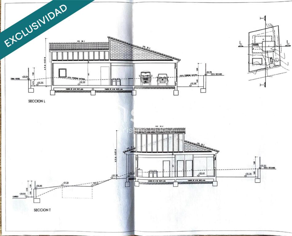Imagen 4 de Parcela de 696m2 con proyecto de casa con piscina.