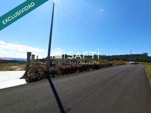 Imagen 1 de TERRENO EN VENTA EN SEARES DE ARRIBA -TAPIA-AMES.
