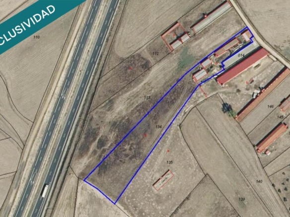 Imagen 1 de Terreno rústico con una superficie de 8.656 m2 en Lagartera