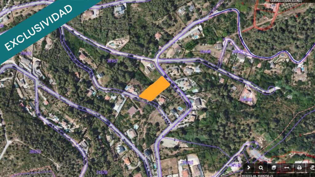 Imagen 2 de TERRENO DE 2300M2 EDIFICABLE EN CERVELLO.