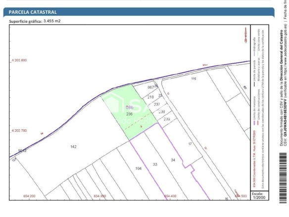 Imagen 1 de Finca rústica de 3.300m2 en Sangonera La Seca