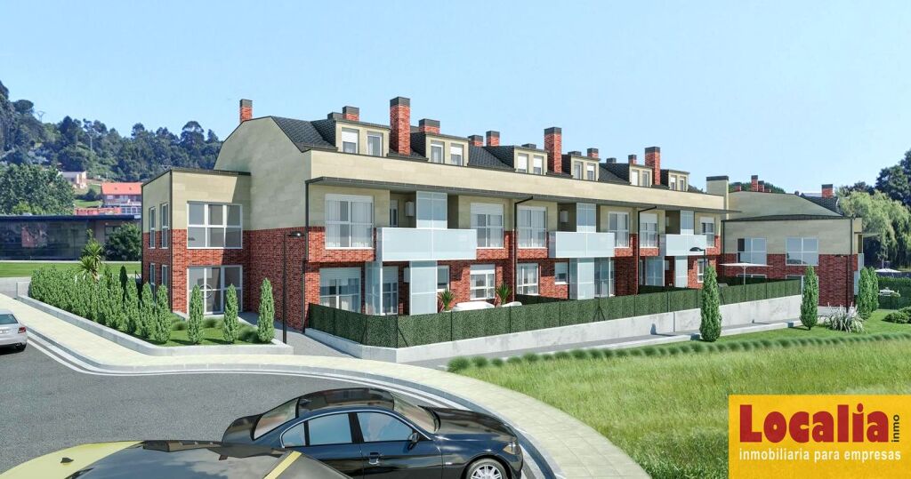 Imagen 2 de Obra nueva: vivienda en bajo con jardín en Mortera