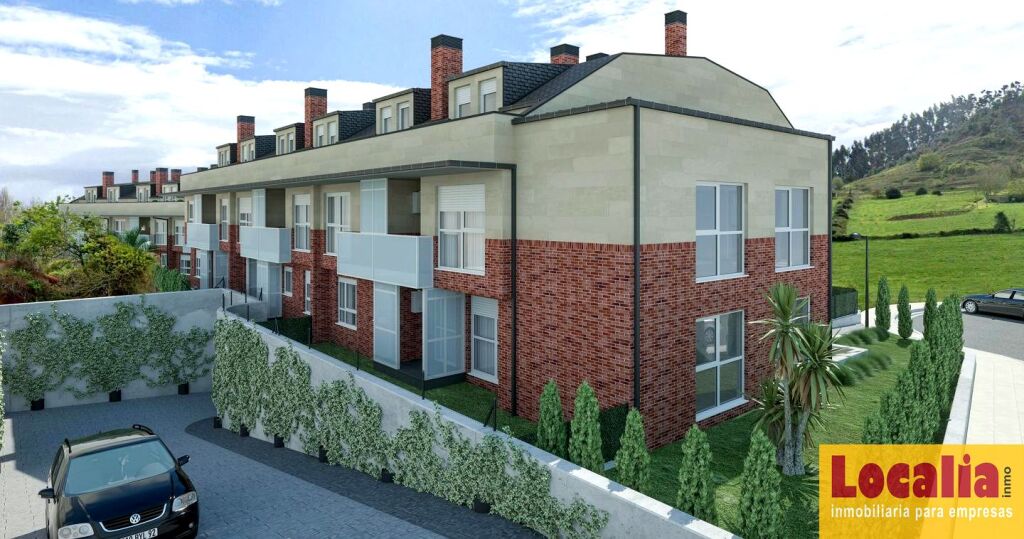 Imagen 3 de Obra nueva: vivienda en bajo con jardín en Mortera