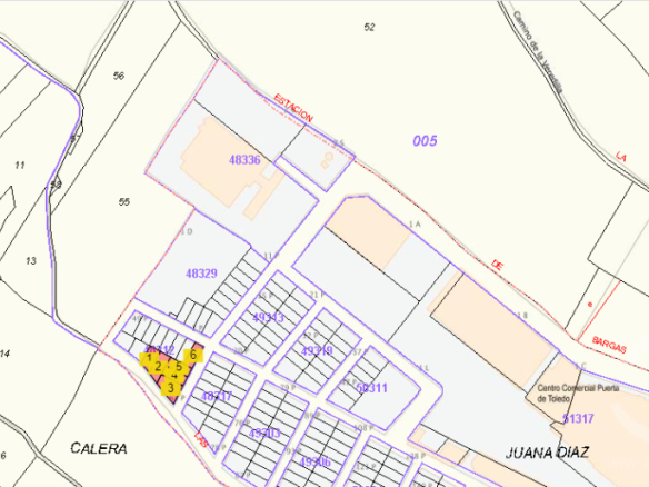 Imagen 3 de Terreno en venta en Olías del Rey de 266 m2