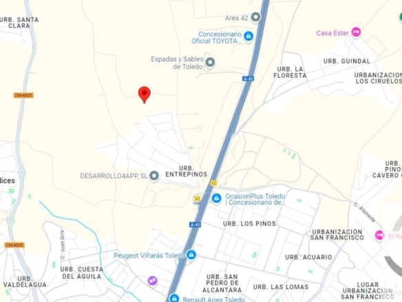 Imagen 2 de Finca Rústica en venta en Bargas de 25964 m2