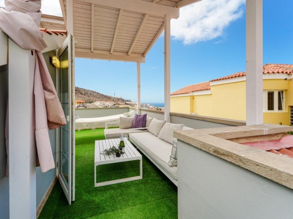 vistas al mar y azotea en Arguineguín