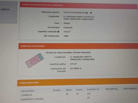 Imagen 2 de Local comercial en Venta en Tarragona Tarragona