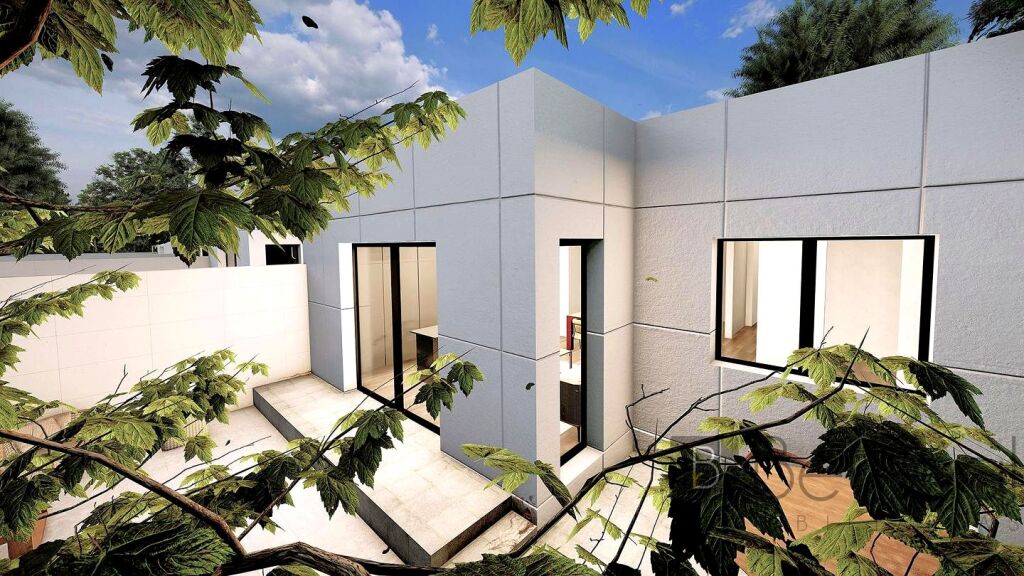 Imagen 4 de 3ª FASE DE CHALETS ADOSADOS DE UNA PLANTA EN CASARRUBUELOS (MADRID)