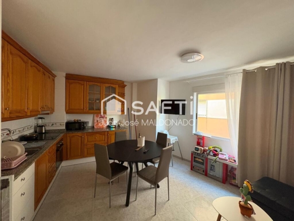 en plena calle Ángel.