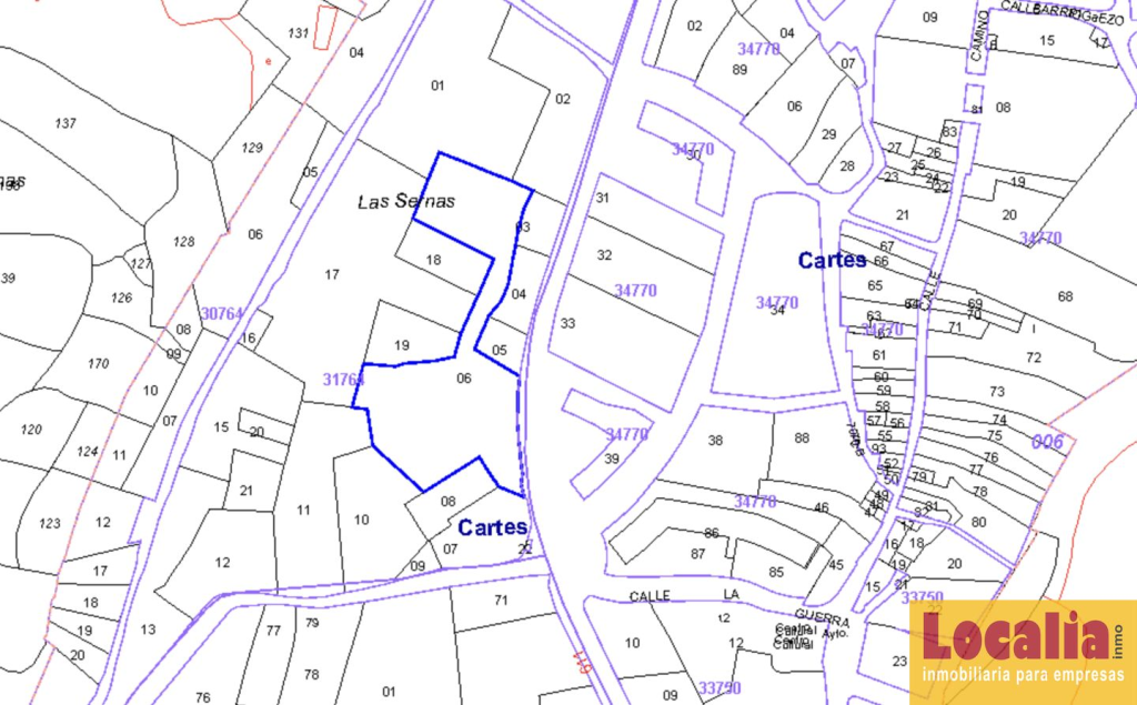 Imagen 3 de Parcelas urbanas en unidad de ejecución en Cartes Imagen 3 de Parcelas urbanas en unidad de ejecución en Cartes