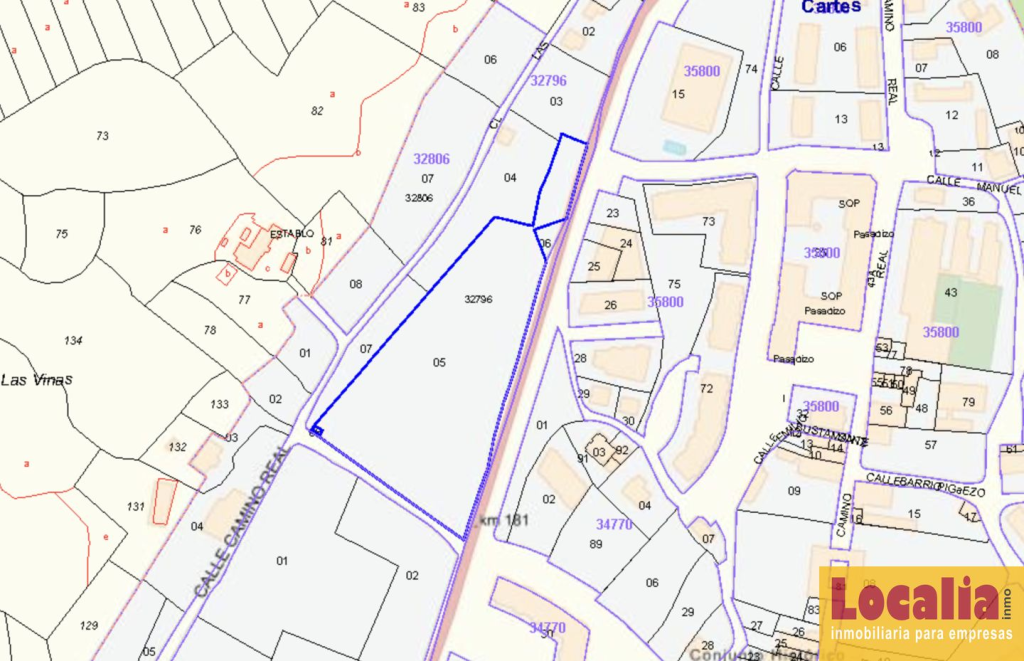 Imagen 4 de Parcelas urbanas en unidad de ejecución en Cartes Imagen 4 de Parcelas urbanas en unidad de ejecución en Cartes
