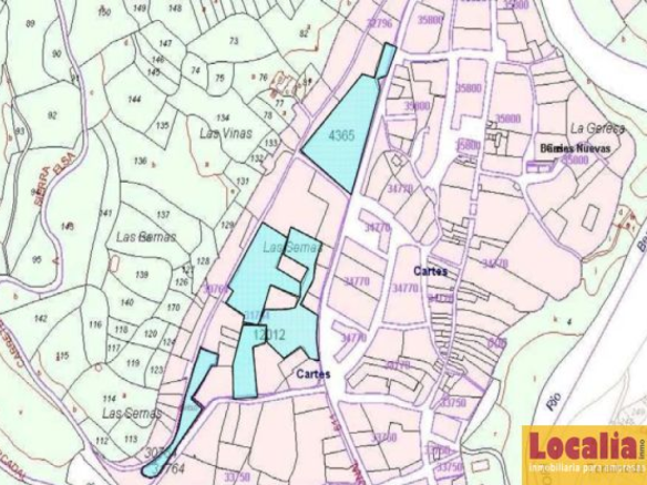 Imagen 1 de Parcelas urbanas en unidad de ejecución en Cartes