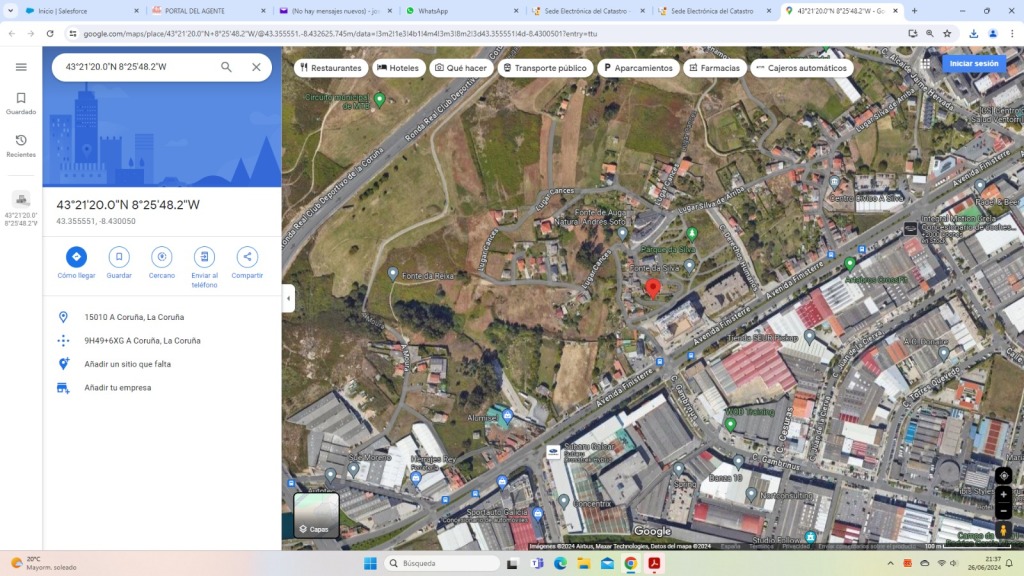 Imagen 1 de Suelo urbanizable en Venta en A Coruña La Coruña LA GRELA