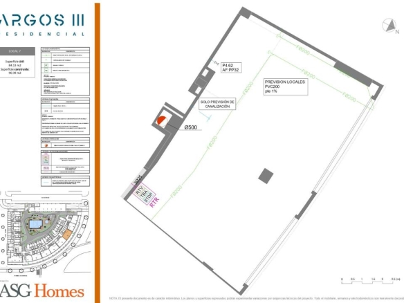 fantástico  local comercial en Residencial Argos III
