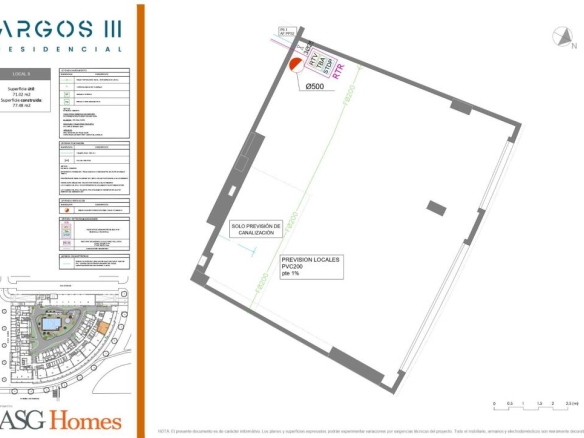 fantástico  local comercial en Residencial Argos III