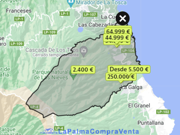 Imagen 4 de Solar urbano en Venta en San Andres Y Sauces Santa Cruz de Tenerife