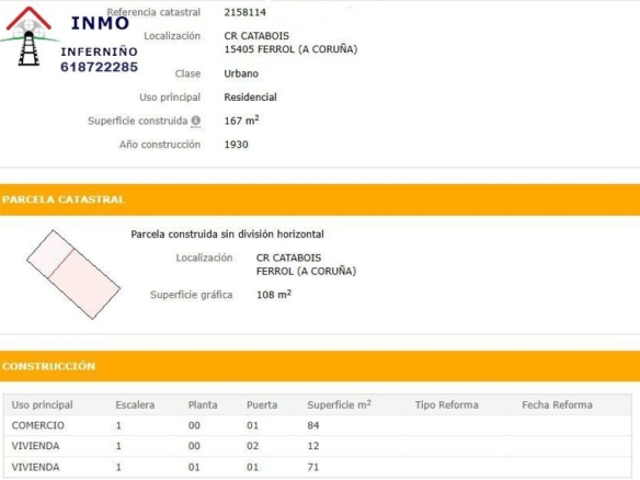 Imagen 2 de Casa-Chalet en Venta en Ferrol La Coruña Ref: 436145