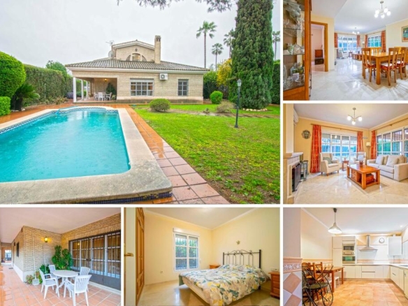 Imagen 1 de Magnífico chalet independiente en Espartinas en Urbanización Huerta Grande!!!!